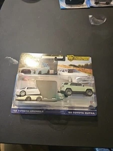 Hot Wheels Team Transport ‘18 TOYOTA 4RUNNER and ‘89 TOYOTA SUPRA - Picture 1 of 3