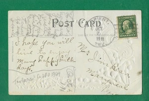Orient, TX 1911 postmark, a Tom Green County DPO, to Mary Neal, TEX - Picture 1 of 2