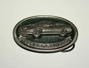 Chevrolet Camaro Z28 1994 vintage nuevo de lote antiguo gran hebilla de cinturón americano - Imagen 1 de 2