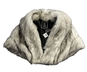 New Juicy Couture White Faux Fur Shrug. Women’s Size Small / Extra Small - Picture 1 of 5