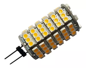 G4 5.5W 120 SMD LED 3528 12V DC 720LM WARM WHITE (3000K) BULB ~45W - Picture 1 of 5