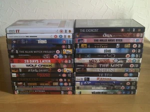 HORROR DVD Bundle - 28 x FILM COLLECTION - UK / Region 2 / PAL - Job Lot. - Picture 1 of 18