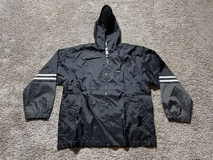 Cheetah Jacket Girls Size Large 14/16 Black Windbreaker Jacket With Hood 5310 - Picture 1 of 7