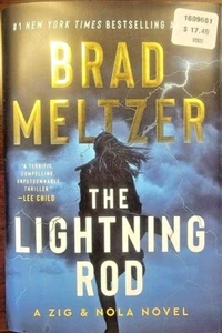 Brad Meltzer: The Lightning Rod : a Zig and Nola Novel Hardback 2022 - Picture 1 of 2