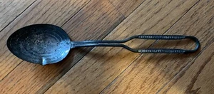 Vintage Advertise Spoon Ladle Atherton Furniture Merry Christmas Happy New Year - Picture 1 of 11