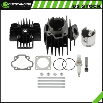 PARA YAMAHA PW50 CONJUNTO DE FURO GRANDE JUNTA DE PISTÃO CILINDRO EXTREMIDADE SUPERIOR 1981-09 60CC - Imagem 1 de 4