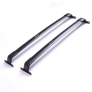 Barras transversales de 220 lb aptas para portaequipajes con riel de techo negro GMC Acadia 2024+ - Imagen 1 de 17