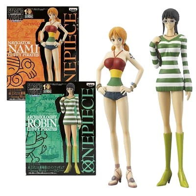 BANPRESTO ONE PIECE Assembly DX Movie Heroine Figure Strong World Nami Robin ... - Imagen 1 de 4