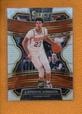 Cameron Johnson 2019-20 Panini Select BK Rookie Concourse Silver Prizm RC #8