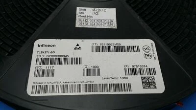 (25 PCS) TLE4271-2G INFINEON LDO Regulator Pos 5V 0.55A 8-Pin(7+Tab) TO-263 ROHS - Image 1 of 2