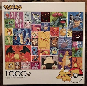 NEW BUFFALO GAMES JIGSAW PUZZLE POKEMON - POKEMON FRAMES 1000 PCS - Picture 1 of 6