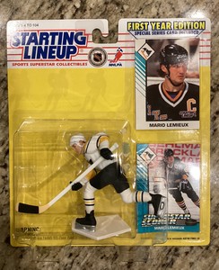 Mario Lemieux 1993 First Year Edition Starting Lineup Sealed Package Box 79