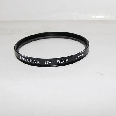 Used Rokunar UV Protector 58mm Lens Filter Made in Japan S233041 - Image 1 of 2
