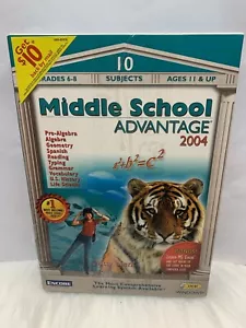 Encore Middle School Advantage 2004 Learning Software Pre Algebra Science ELA - Picture 1 of 1