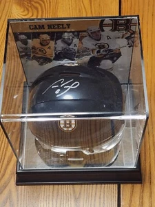 Cam Neely Signed Boston Bruins MINI Helmet Autographed FANATICS AUTHENTIC Auto - Picture 1 of 7