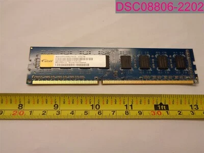 Elixir M2F2G64CB88G7N-CG Memory Ram 2GB 1Rx8 PC3-10600U-9-10-B0. 1333 - Image 1 of 3