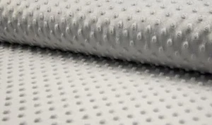 De Lujo Extrasuave Hoyuelo Abrazable Polar Suave Tejido - Gris Claro - Imagen 1 de 1