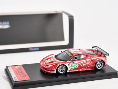 Fujimi 1/43 Ferrari F458 Italia GT2 2011 24 Ore Di Le Mans Luxury Racing #58 - Immagine 1 di 4