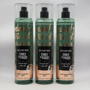 Bath & Body Works Macaron Cloud Emily In Paris Fragrance Body Mist Set of 3 NEW - Picture 1 of 2