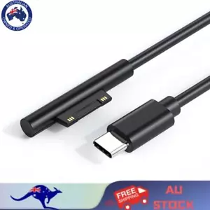USB C Power Supply PD Fast Charger Cable for Microsoft Surface Pro 7 6 5 4 - Picture 1 of 12