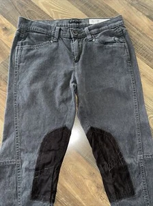 Sisley Women Slim Fit Size 28/6 Gray Equestrian Pants Copenhagen - Picture 1 of 12