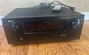 Denon AVR-591 5.1 Channel Home Theater Receiver 120W w/Remote Bundle TESTED! - Picture 1 of 12