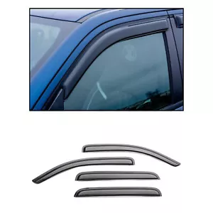 Black Horse Off Road|Tape On Rain Guards|Fits 2015-2020 GMC Yukon|Smoke|14-94531 - Foto 1 di 15