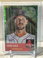CHRIS SALE 2022 Topps Platinum Anniversary Green 97/99 BOSTON RED SOX