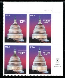 US 3648 $13.65 CÚPULA CAPITOL, UR PBOF4, MNH (US593) - Imagen 1 de 1