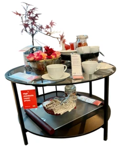 New IKEA VITTSJO Black Brown Coffee Table 75 cm (29 ½ ") 802.133.09 - Picture 1 of 8