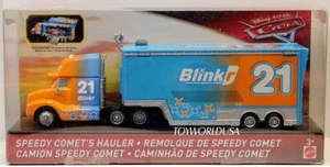 2018 Disney Pixar Cars Blinkr #21 Speedy Comet's Hauler GCY64 - Picture 1 of 3