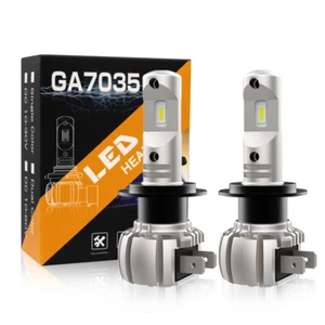 H7 LED 7035 Headlight Conversion KIT 6000lm Lumen (2 bulbs set) 12m UK warranty - Picture 1 of 12