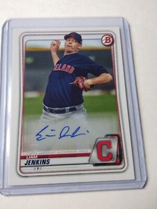 2020 Bowman Paper Liam Jenkins Auto #PL-LJ Prospect Guardians Autograph