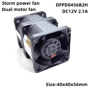 DFPD0456B2H 12V 2.1A 4cm 4056 violent cooling fan dual fan turbocharged fan - Picture 1 of 6