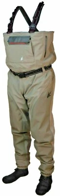 Frogg Toggs Anura II Breathable Stocking foot Chest Wader 2711149 Khaki NEW - Image 1 of 4