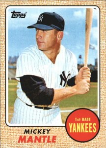 2010 Topps Baseball Cards Your Mom Threw Out #17 Mickey Mantle