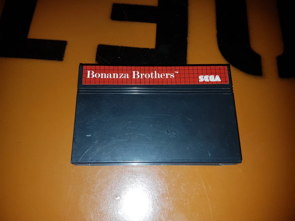 ## Sega Master System - Bonanza Bros Ms Game (only Module, Without Boxed) ## - Image 1 of 1