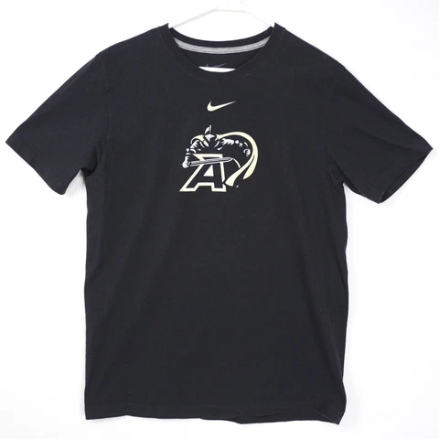 Nike Men’s US Army Black Knight Football T-shirt Size Large Black Cover