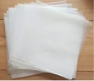 50 12" 450G LP POLYTHENE RECORD SLEEVES COVERS  EBAY BEST QUALITY +FREE DELIVERY - Picture 1 of 1