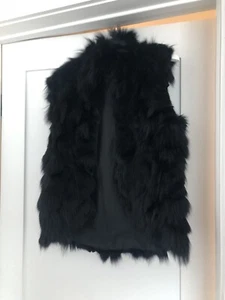Adrienne Landau Intermix Vest, Black - Picture 1 of 4