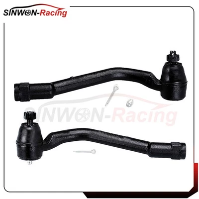 2x Outer Tie Rod Ends For 2015 2013 Hyundai Sonata Tucson Kia Optima Sportage - Image 1 of 4
