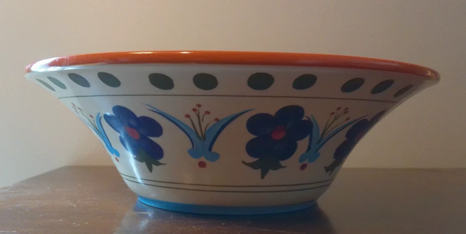 Giftcraft 2003 Mexican Sunrise Bowl Foto 1 de 4