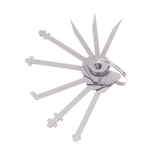 14 In 1 Comb Set Stainless Steel Lock Repair Tool Bypass Locksmith Tools - Picture 1 of 10