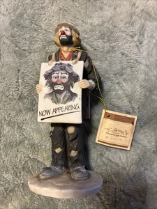 Emmett Kelly, Exclusive Figurine Entitled “Now Appearing“ Signed & Numbered - Picture 1 of 4