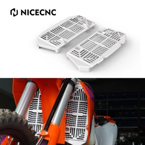Engine Radiator Cover Guard For KTM 125 250 350 450 SX XC SXF XCF 2023-2025 - Picture 1 of 11