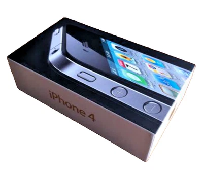 Apple iPhone 4 32GB Schwarz ohne Simlock A1332 (GSM) Smartphone in OVP - Bild 1 von 4