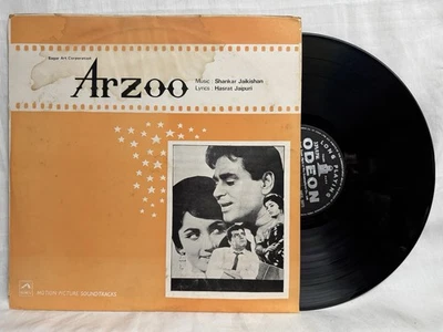Arzoo LP Vinyl Record Shankar Jaikishan 1966 Bollywood Hindi Film Indian VG+ - Image 1 of 4