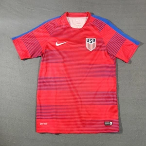 Nike Authentic USA Rot Fußball Trikot Warmup Herren Größe Medium "  - Bild 1 von 13