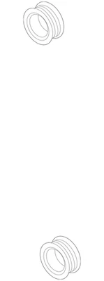 Polia alternadora Volkswagen genuína 021-903-119-L - Imagem 1 de 2