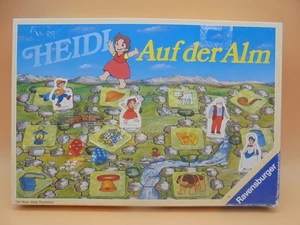 Heidi - Auf der Alm - Ravensburger- Gesellschaftsspiel - 1987 - komplett - Bild 1 von 5